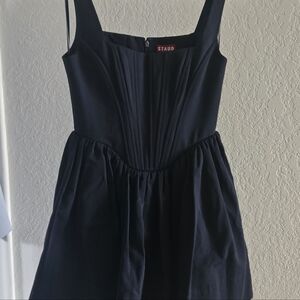 Landscape Cotton Blend Dress
STAUD